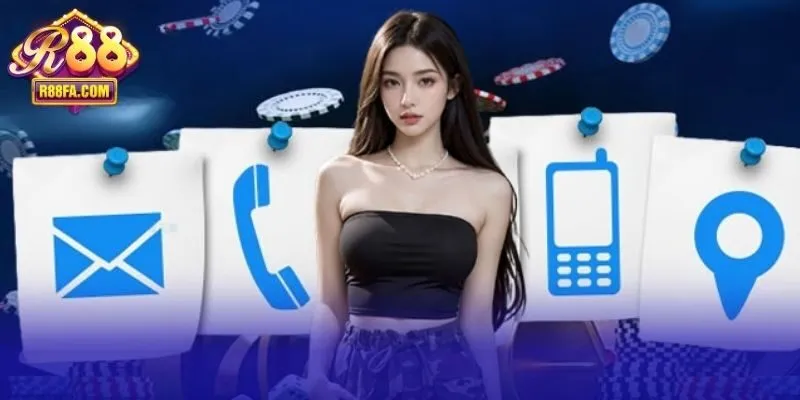 Hội viên dễ dàng liên hệ R88 qua nhiều kênh